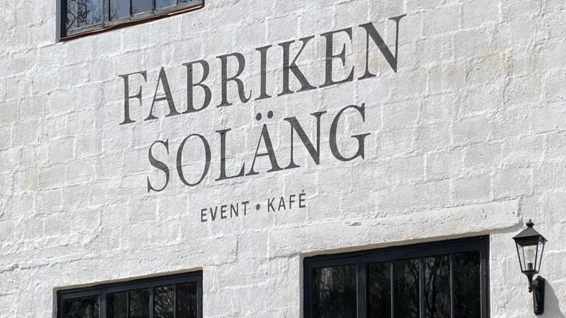 Fabriken Soläng industrieel complex in Småland Zweden
